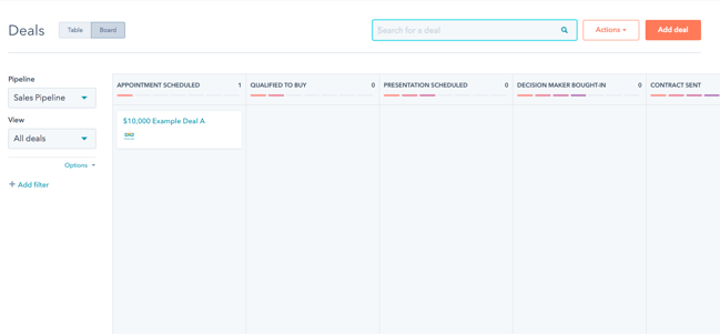 How to add deals to your pipeline in HubSpot